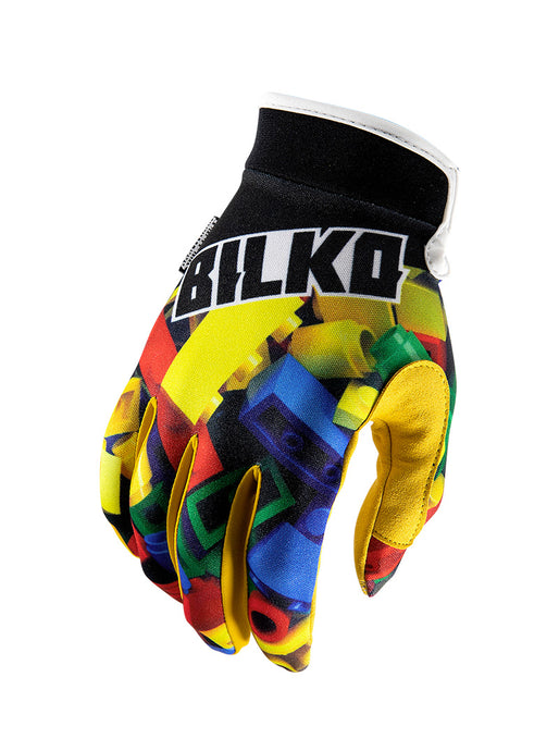 Bilko Blocks Youth Motocross Gloves